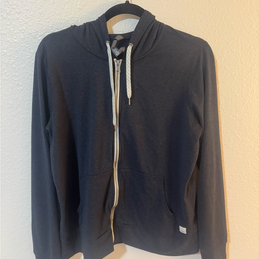 Vuori Dark grey Zip-Up Sweater